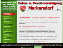 Tablet Screenshot of pendelverein.com